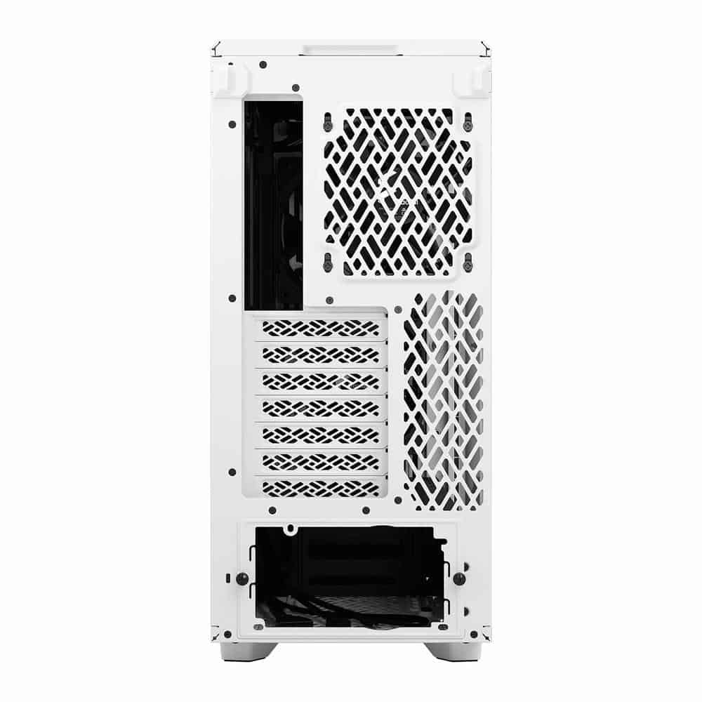 (image for) Fractal Meshify 2 Compact White Mid Tower Tempered Glass PC Case